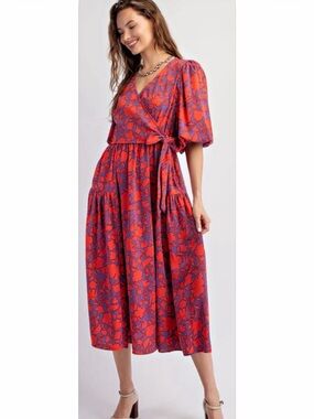 easel cheetah shirt dress June Adel Easel Cheetah Print T Shirt Dress in Washed Denim